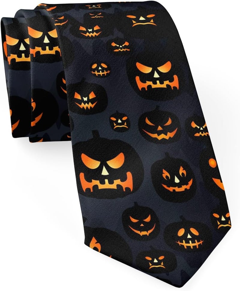 ARESD Men's Tie Funny Neckties Halloween Novelty Ties Formal Party Business Neckties - Image 1